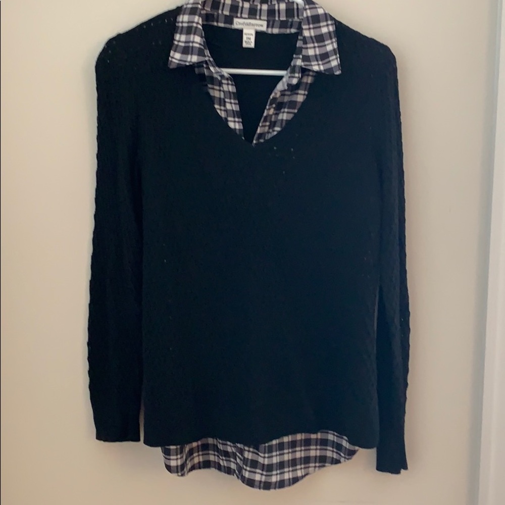 Croft & Barrow Black Sweater